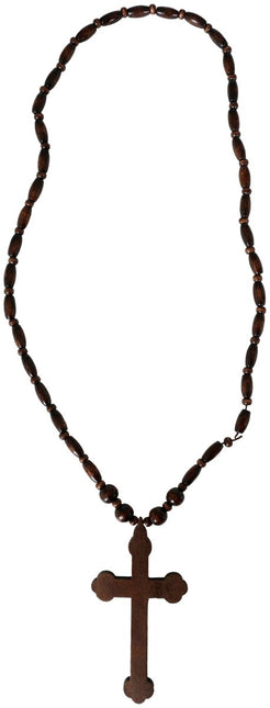 Bruine Ketting Kruis - Partywinkel - 8434077167137