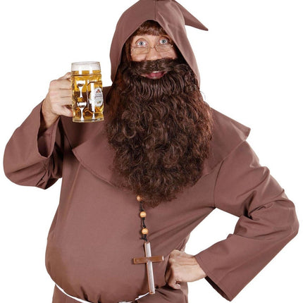 Bruine Nep Baard Lang van Widmann koop je bij Partywinkel