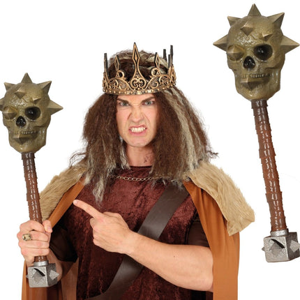 Bruine Nep Knuppel Spikes 60cm - Partywinkel - 8434077271223