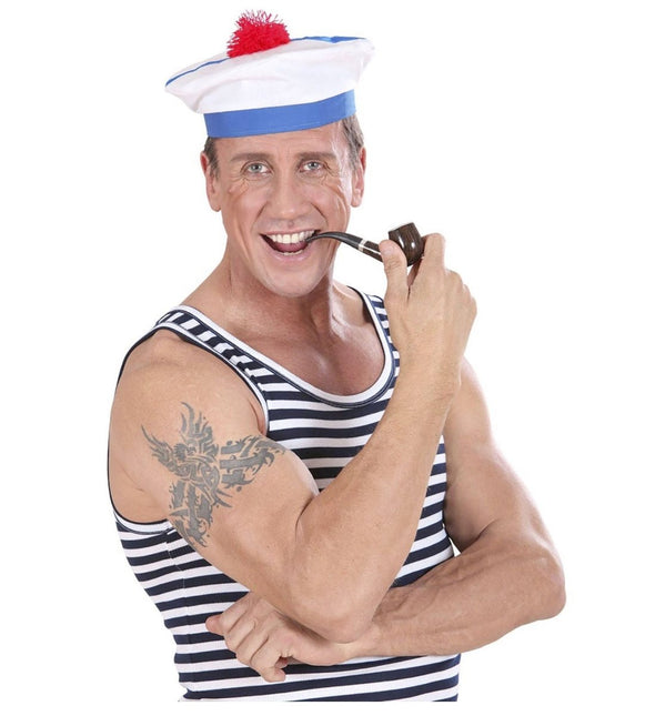 Bruine Pijp 14,5cm van Widmann koop je bij Partywinkel