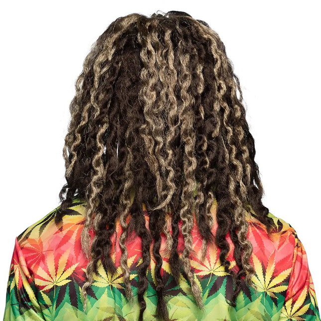 Bruine Pruik Rasta van Boland koop je bij Partywinkel