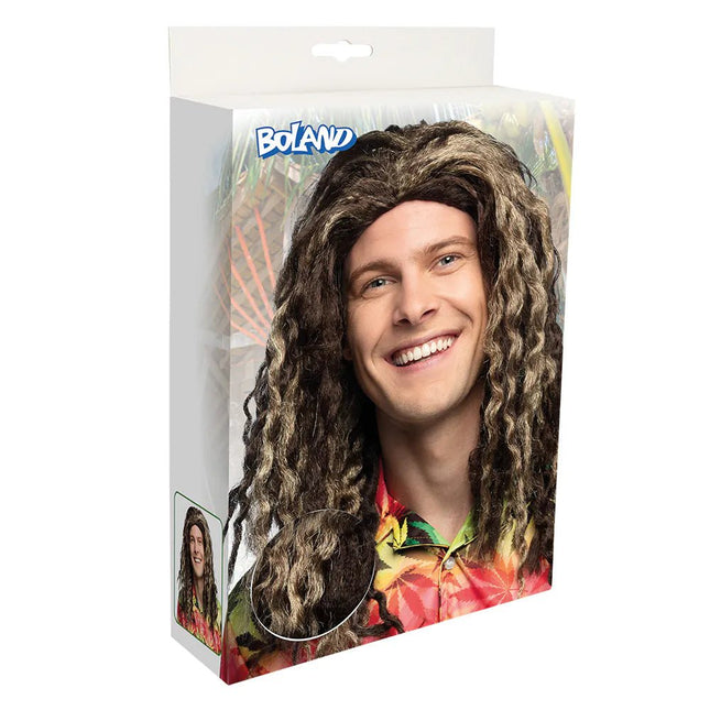 Bruine Pruik Rasta van Boland koop je bij Partywinkel