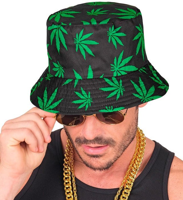 Bucket Hat Marihuana van Widmann koop je bij Partywinkel