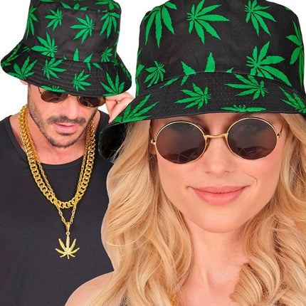 Bucket Hat Marihuana van Widmann koop je bij Partywinkel