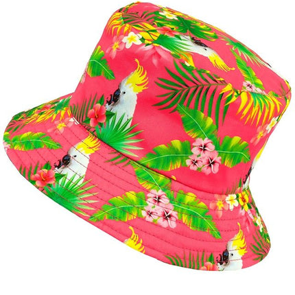 Bucket Hat Zomer Party Roze van Widmann koop je bij Partywinkel