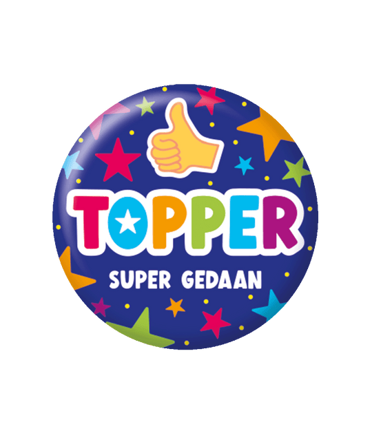 Dunkelblauer Knopf Topper 5,5 cm
