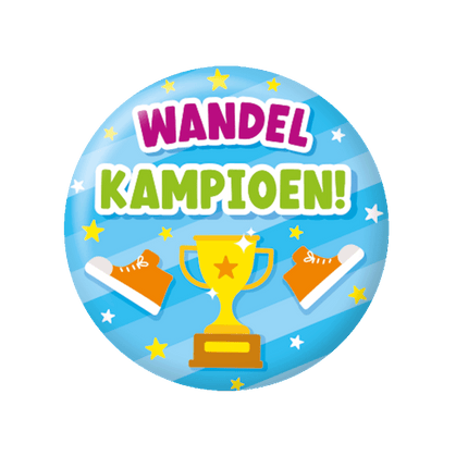Blauer Knopf Walking Champion 5,5cm