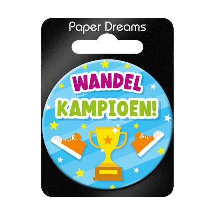 Blauer Knopf Walking Champion 5,5cm