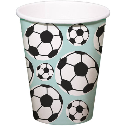 Fußballbecher 250ml 8Stk