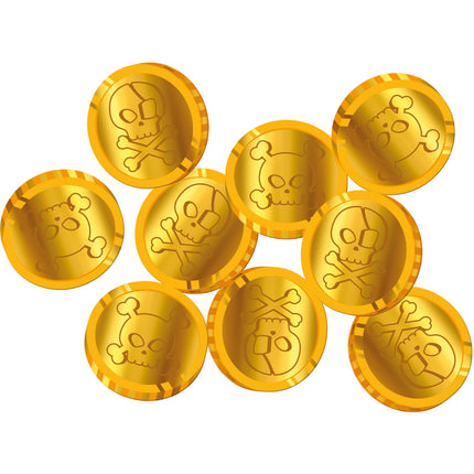Gold Konfetti-Münzen 50Stück