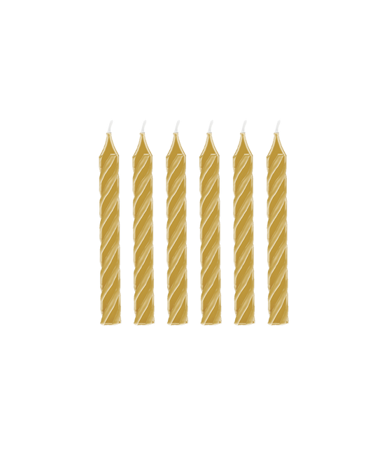 Kerzen Gold