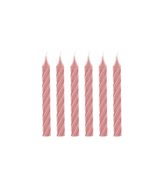 Kerzen Rose Gold
