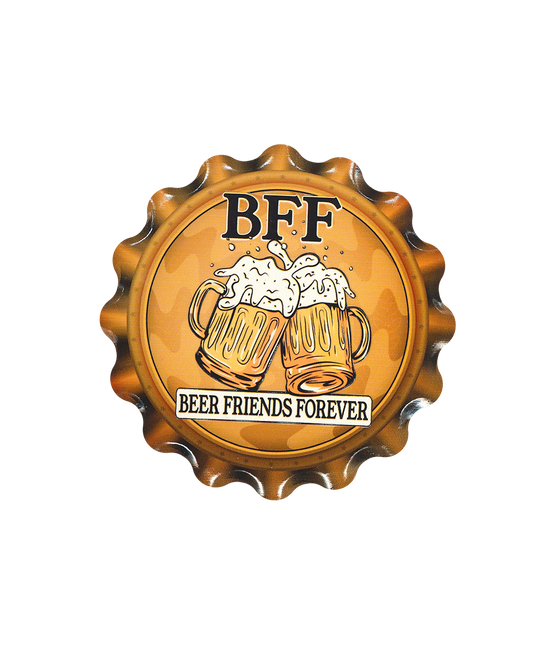 Orange Untersetzer Bff 11cm