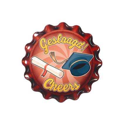 Orange Coasters Schulabschluss 11cm