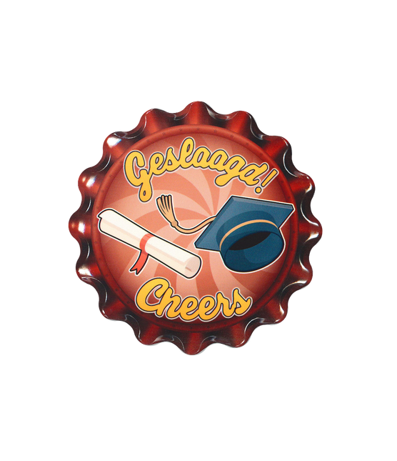 Orange Coasters Schulabschluss 11cm