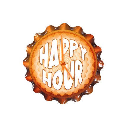Orange Coasters Happy Hour 11cm