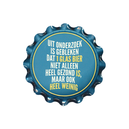 Blaue Untersetzer Forschung 11cm