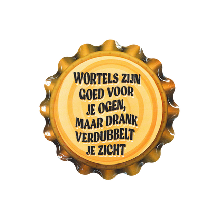 Orange Coasters Karotten sind gut 11cm