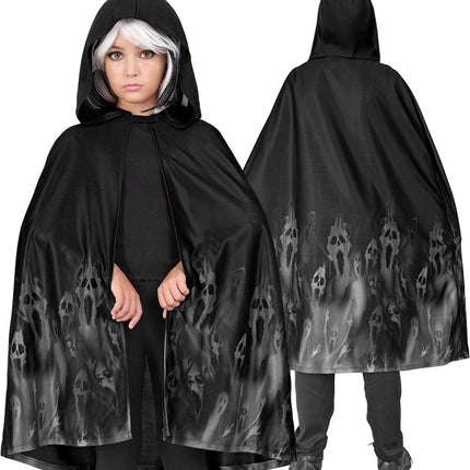 Cape Geest Zwart 75 cm van Widmann koop je bij Partywinkel