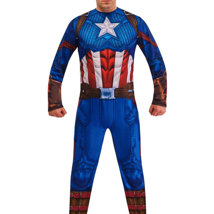 Captain America Kostüm Männer Blau