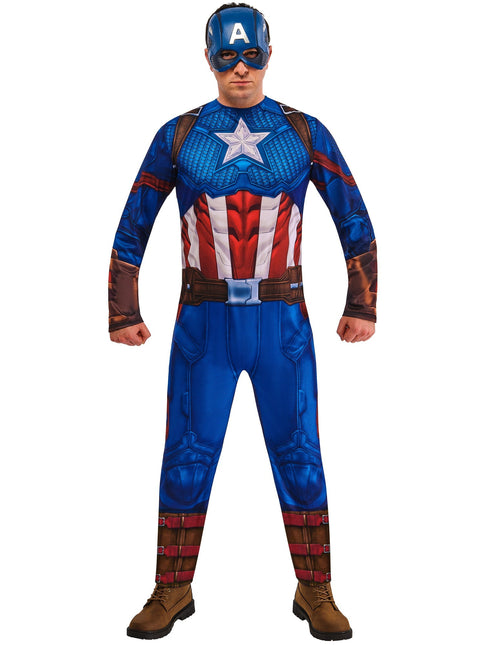 Captain America Kostüm Männer Blau