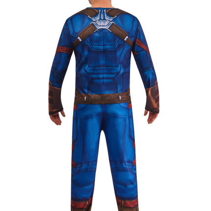 Captain America Kostüm Männer Blau