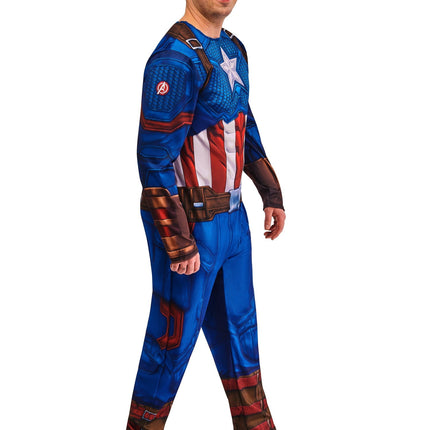 Captain America Kostüm Männer Blau