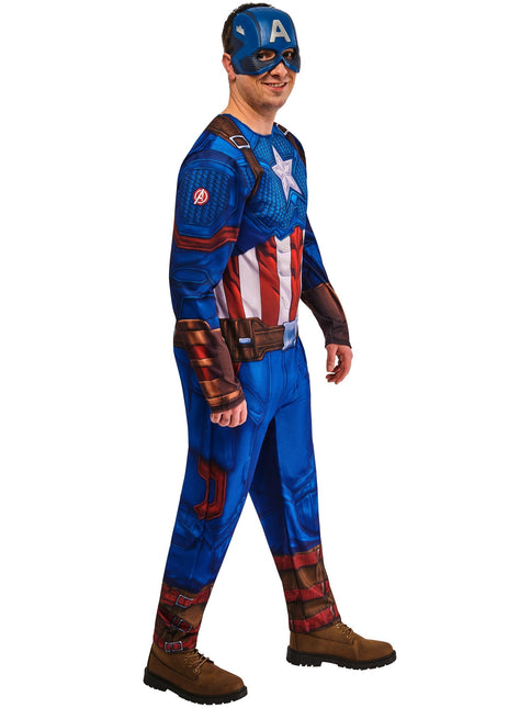 Captain America Kostüm Männer Blau