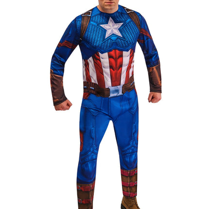 Captain America Kostüm Männer Blau