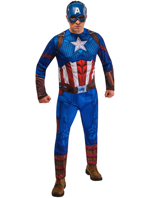 Captain America Kostüm Männer Blau