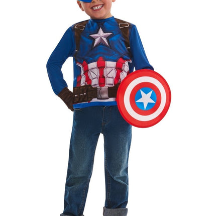 Captain America Kostuum Kind van Rubies koop je bij Partywinkel