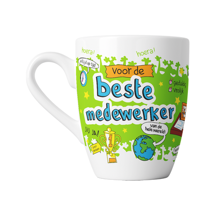 Cartoon Becher - Mitarbeiter
