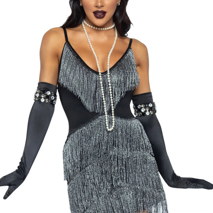 Charleston Jurk Dames Leg Avenue - Partywinkel - 714718556574