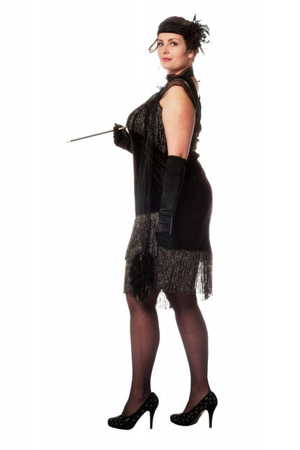 Charleston Jurk Zwart van Wilbers & Wilbers koop je bij Partywinkel