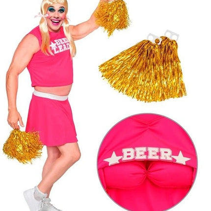 CHEERLEADER BIER M/L van Widmann koop je bij Partywinkel