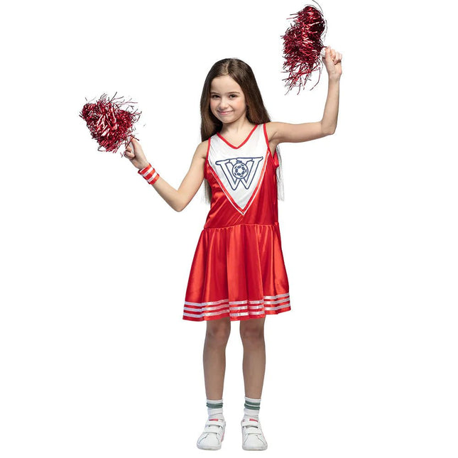 Cheerleader Pak Meisjes van Boland koop je bij Partywinkel