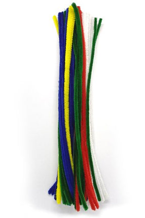 Chenille farbig 50Stück
