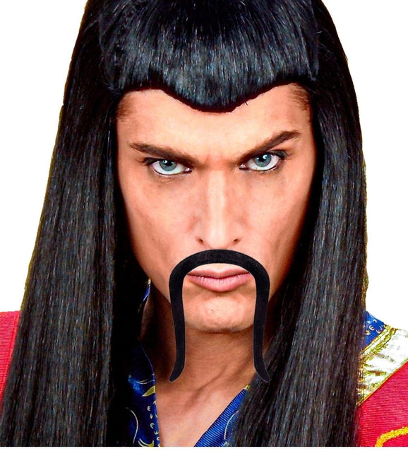 Chinees Nep Snor Zwart van Widmann koop je bij Partywinkel