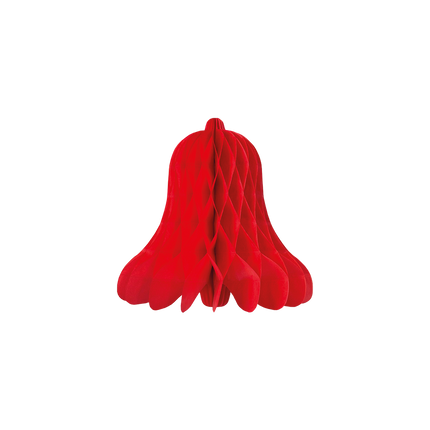 Weihnachtsglocke 30 cm - Rot