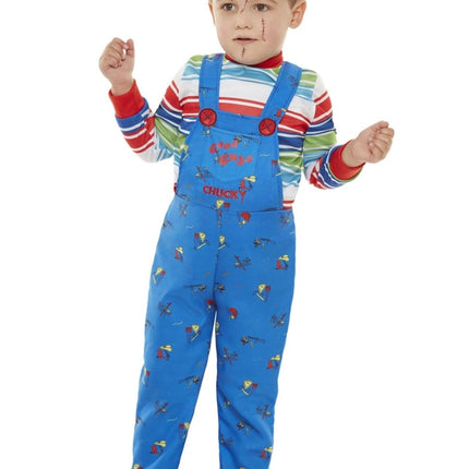 Chucky Costume, Blue Kind van Smiffys koop je bij Partywinkel