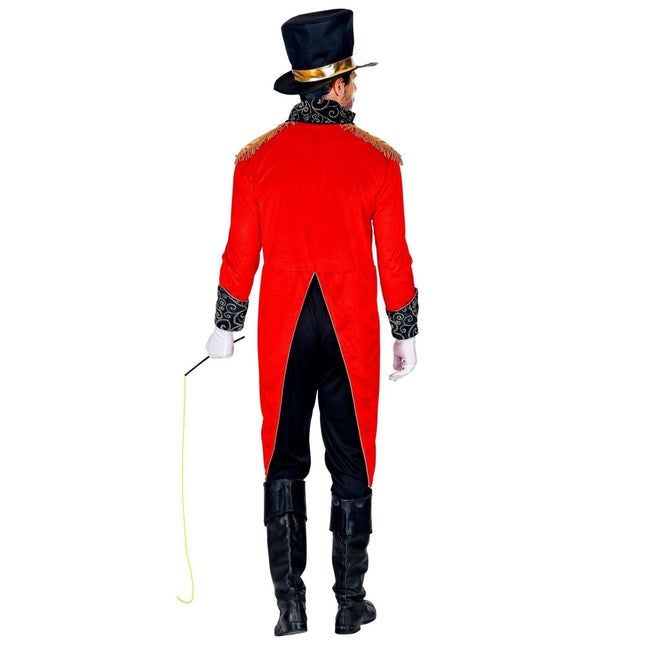 Circus Kostuum Rood Zwart Heren van Widmann koop je bij Partywinkel
