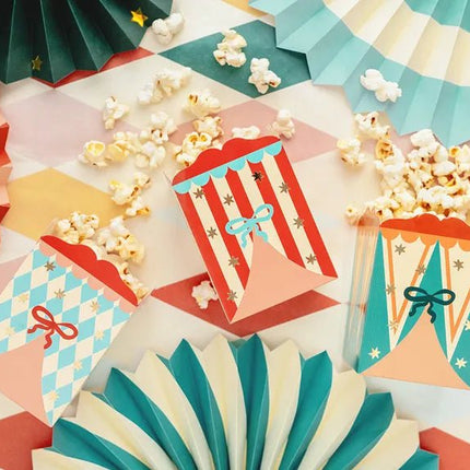 Circus Snackbakje 11,5cm 6st van Partydeco koop je bij Partywinkel