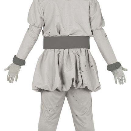 Clown Halloween Kostuum Heren Grijs van Fiestas Guirca koop je bij Partywinkel
