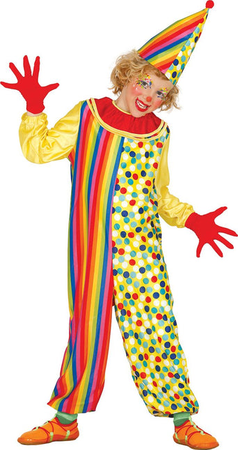 Clownspak Kind Gekleurd van Fiestas Guirca koop je bij Partywinkel
