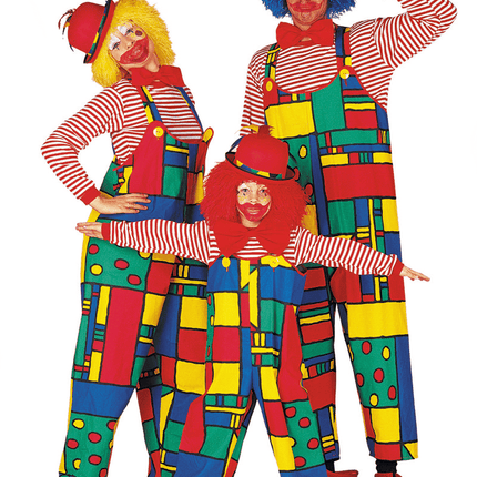Clownspak Mondriaan Dames van Wilbers & Wilbers koop je bij Partywinkel