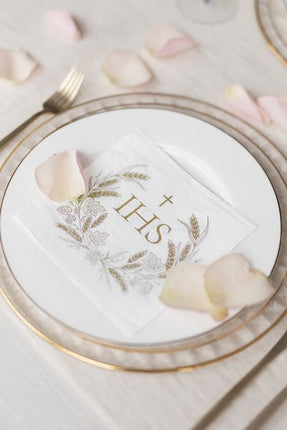 Communie Servetten 33cm 12st van Partydeco koop je bij Partywinkel