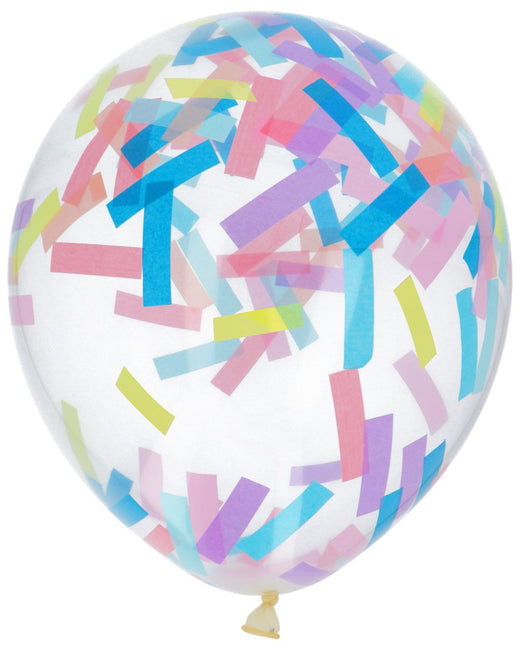 Confetti Balllon Pastel 30cm van Folat koop je bij Partywinkel
