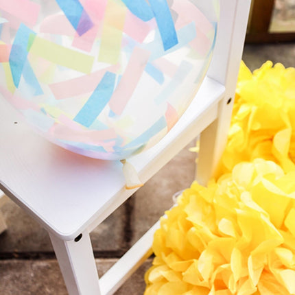 Confetti Balllon Pastel 30cm van Folat koop je bij Partywinkel
