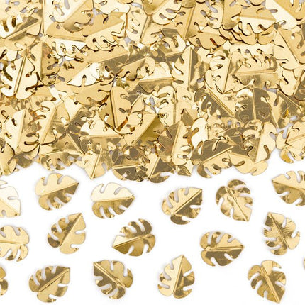 Confetti Blad Goud van Partydeco koop je bij Partywinkel
