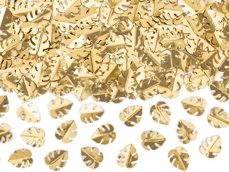 Confetti Blad Goud van Partydeco koop je bij Partywinkel